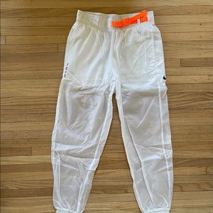 Nike sportswear tech pack woven mesh pants. Size S